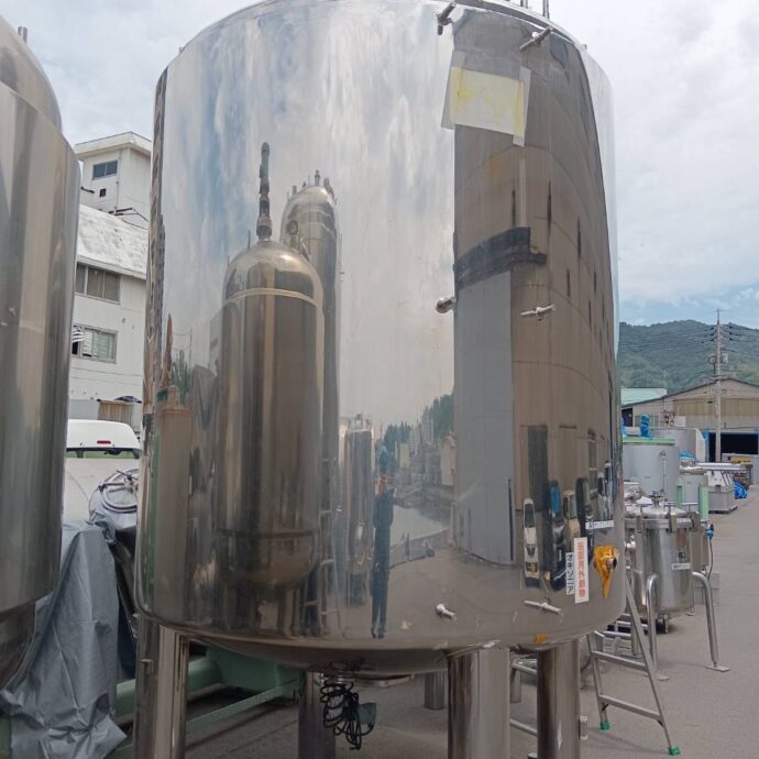 ［岩井機械工業］7000L　円筒竪型