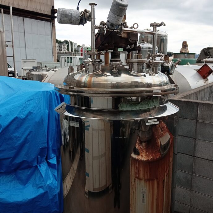 ［大阪サニタリー］500L　円筒竪型