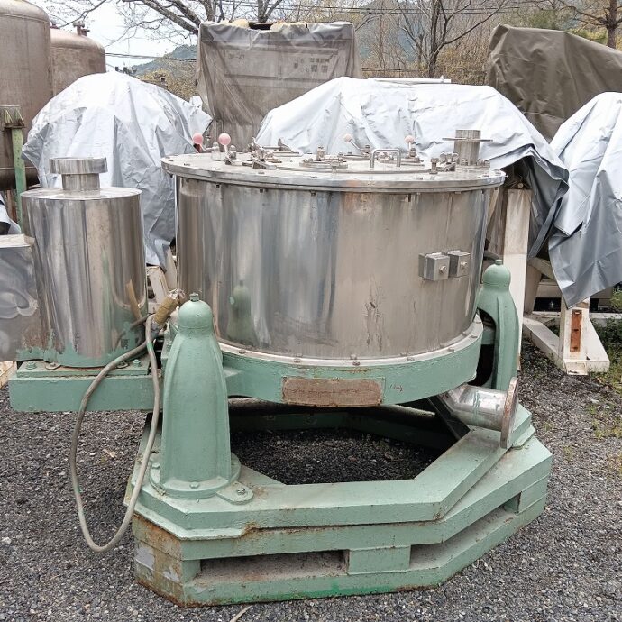 【松本機械製作所】バスケット型遠心分離機　36吋